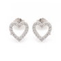 Heliophilia Silver Pendientes de Plata de Ley 925